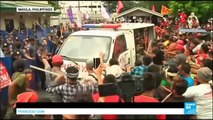 Philippines: Anti-American rally turns violent after police van rams Duterte supporters