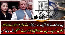 Nab Court Dabang Remarks Over Plea of Nawaz Sharif & Maryam Nawaz