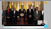 Colombia: President Juan Manuel Santos reacts to FARC referendum results