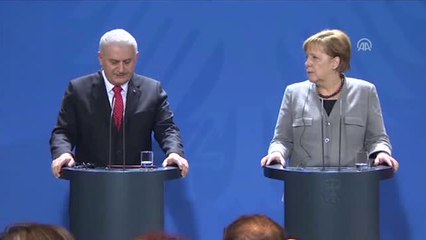 Yıldırım-Merkel Ortak Basın Toplantısı