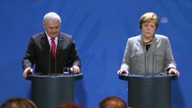Yıldırım-Merkel ortak basın toplantısı - BERLİN