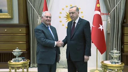 ABD Dışişleri Bakanı Rex Tillerson, Beştepe'de-1