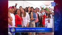 Parejas disfrutaron San Valentín desde La Perla En Guayaquil