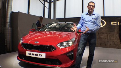 Présentation - Kia Ceed 2018 : elle a les crocs