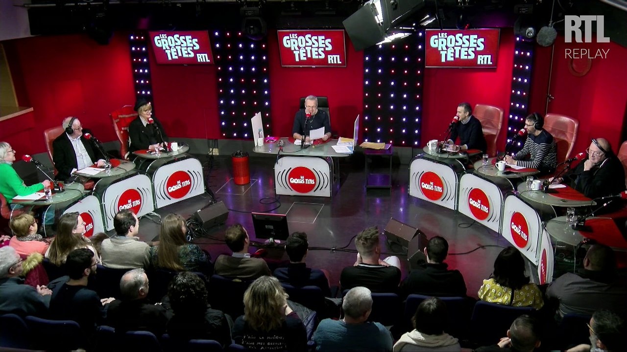 Les Grosses Têtes on eu du mal à se remettre du match PSG Barcelone de la veille