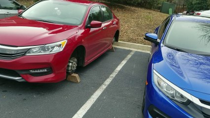 All Four Rims Stolen