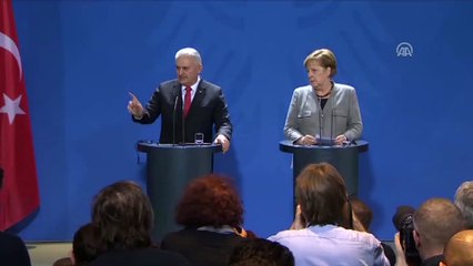 Başbakan Yıldırım'dan Zeytin Dalı Harekatı'nı karalamaya çalışan kişiye tepki - BERLİN