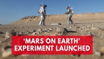 Scientists conduct experiment in Mars Simulation Center in Oman desert