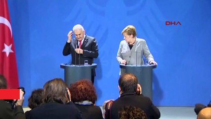 Yıldırım-Merkel görüşmesi sonrası önemli açıklamalar