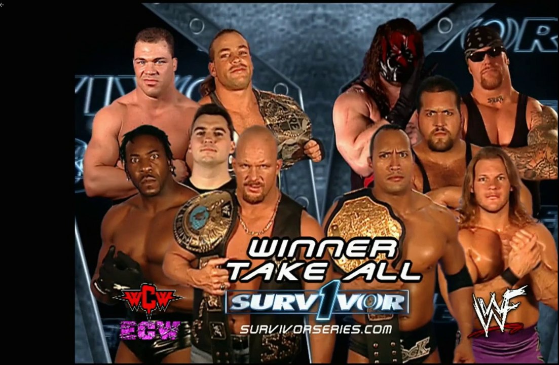 Wwe Survivor Series 2001 - Team Alliance Vs Team Wwe - Winner Takes All - Official Promo - 720p