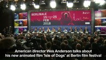 Wes Anderson discusses new animated film at Berlin film festival