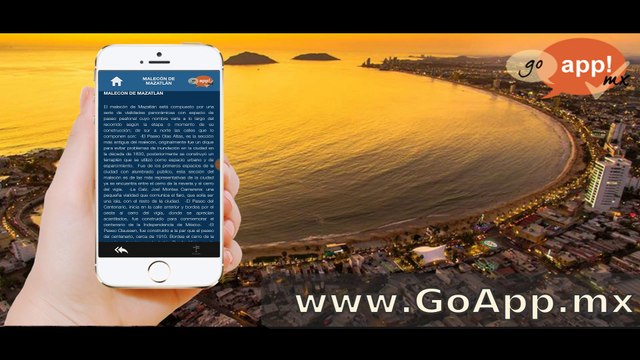 El Malecón de Mazatlán, Sinaloa - Audio Guía de Viajes GoApp