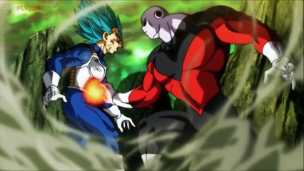 Jiren deja inconsciente a Vegeta   Dragon Ball Super Cap 122