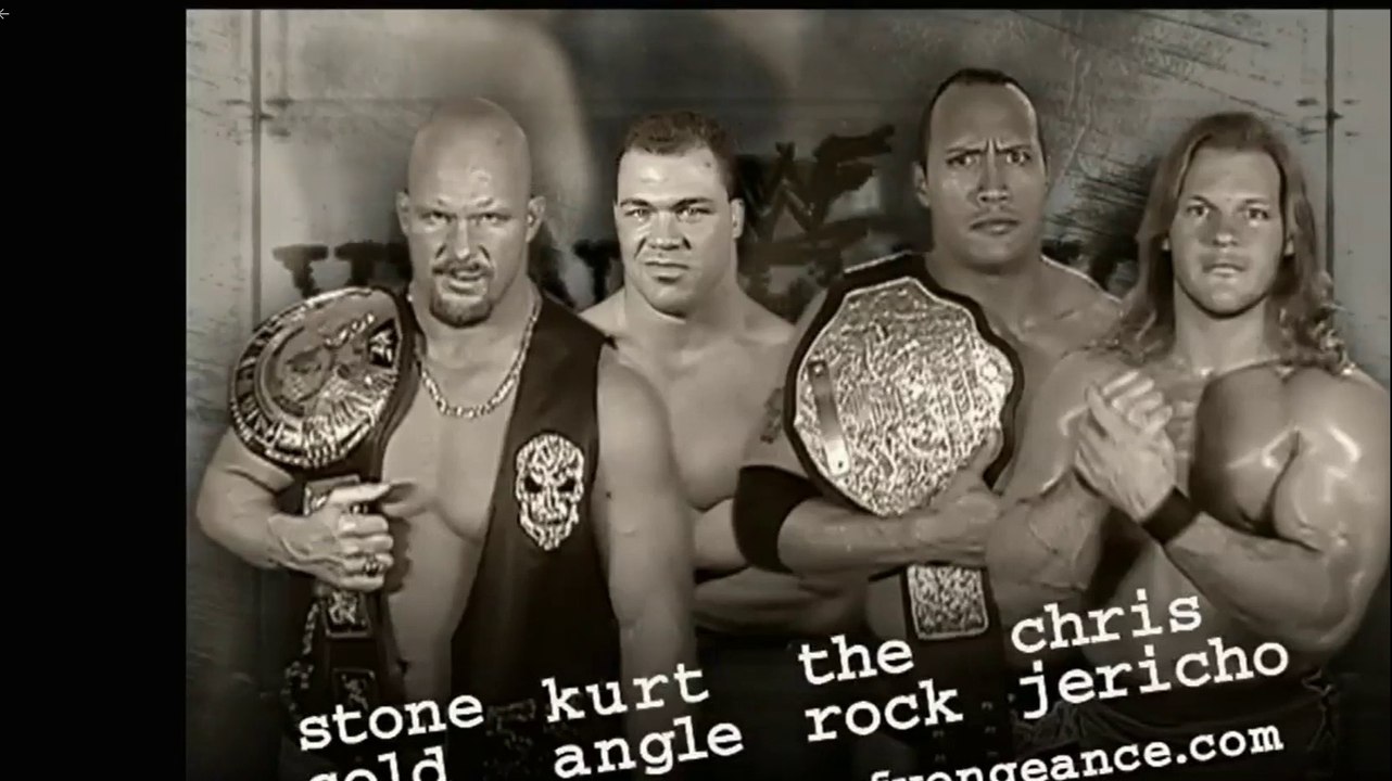 Wwe Vengence 2001- Wwe Undisputed Championship Tournament - The Rock - Stone Cold And More - Official Promo - 720p