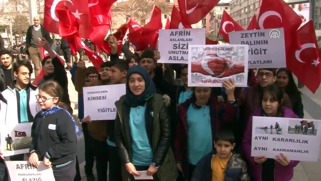 Afrin'deki Mehmetçik'e öğrencilerden moral mektubu - ELAZIĞ