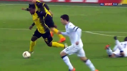 Andre Schurrle  Goal HD -Dortmund	1-0	Atalanta 15.02.2018