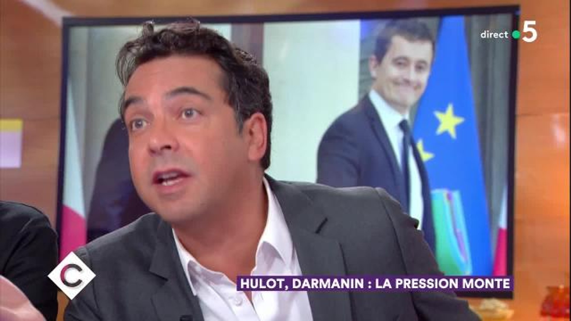 ⁣Patrick Cohen dans C à Vous :