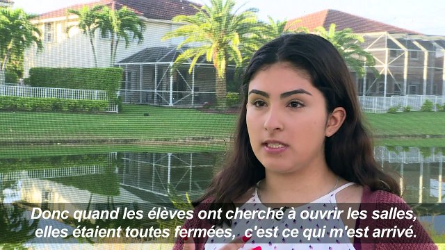Tuerie dans un lycée de Floride: une élève raconte