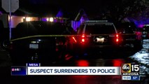 Mesa officer-involved shooting suspect surrenders to police