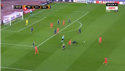 Álvaro Odriozola Goal HD - Real Sociedad 1-1 Salzburg 15.02.2018