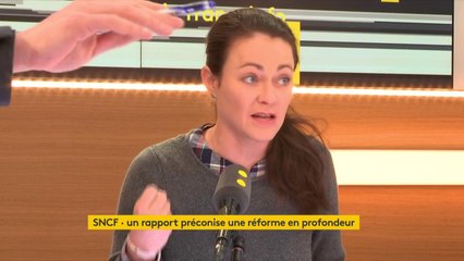 Rapport Spinetta : "Tout ne doit pas être conduit pas la rentabilité, il y a un sens du service public. ", explique Marie-Laure Harel #lesinformés