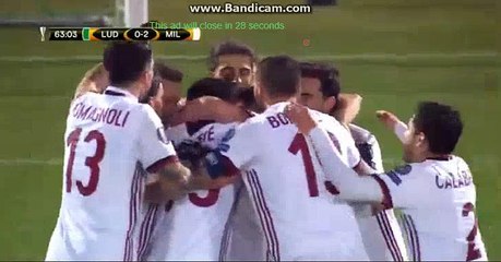 Ricardo Rodriguez (Penalty) Goal HD - Ludogorets 0-2 AC Milan 15.02.2018