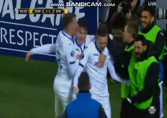 Josip Ilicic Goal HD - Borussia Dortmund 1-2 Atalanta Bergamo 15.02.2018