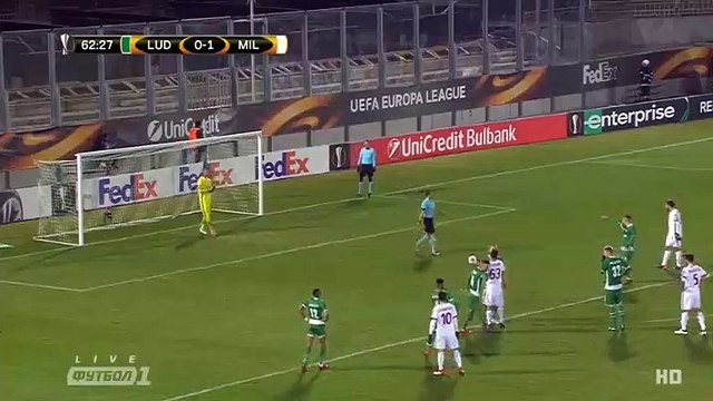 Rodriguez (Penalty) Goal HD - Ludogorets	0-2	AC Milan 15.02.2018