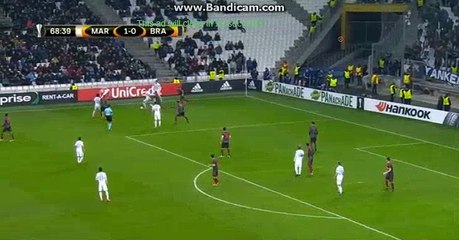 Valere Germain Goal HD - Marseille 2-0 Braga 15.02.2018