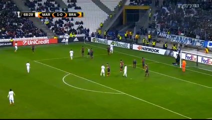 Valère Germain Goal HD - Marseille 2-0 Braga 15.02.2018
