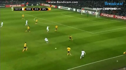Goal Viktor Fischer--  FC Koebenhavn (1:0) Atletiko Madrid (15.02.2018)