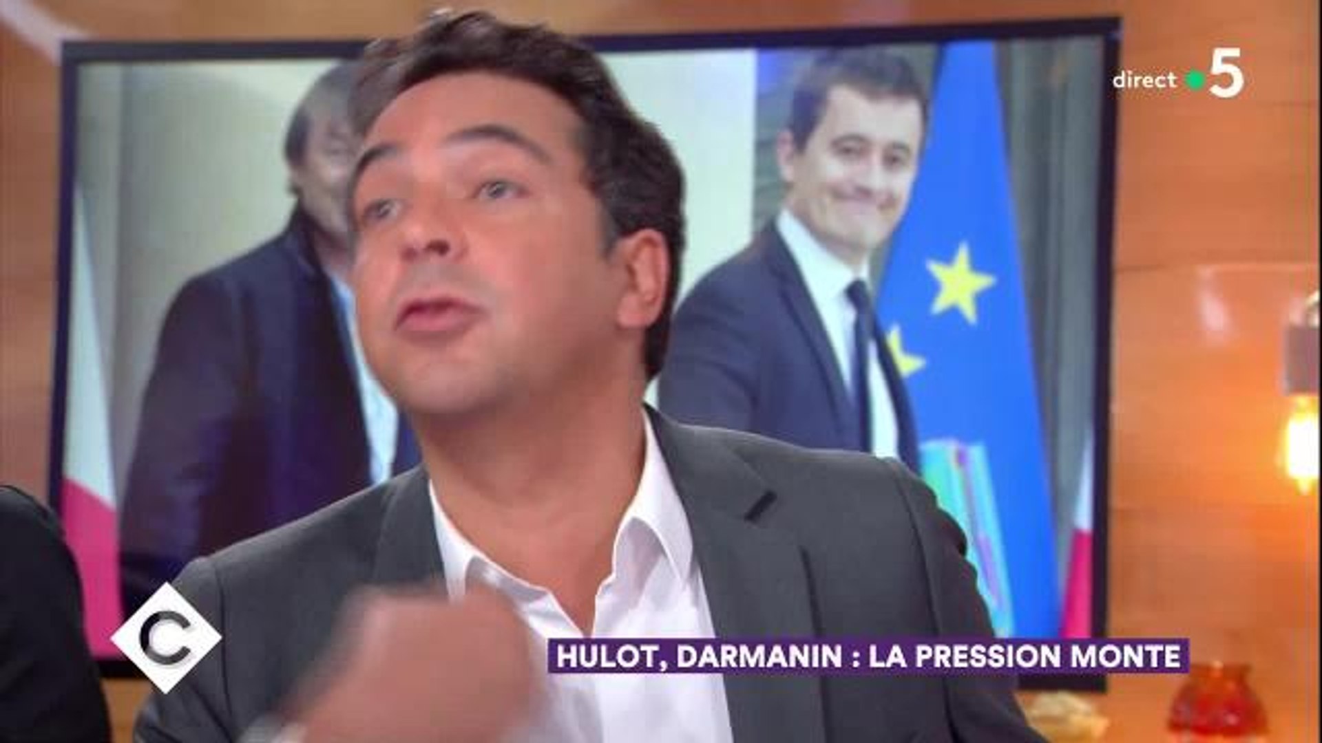 ⁣Patrick Cohen dans C à Vous :