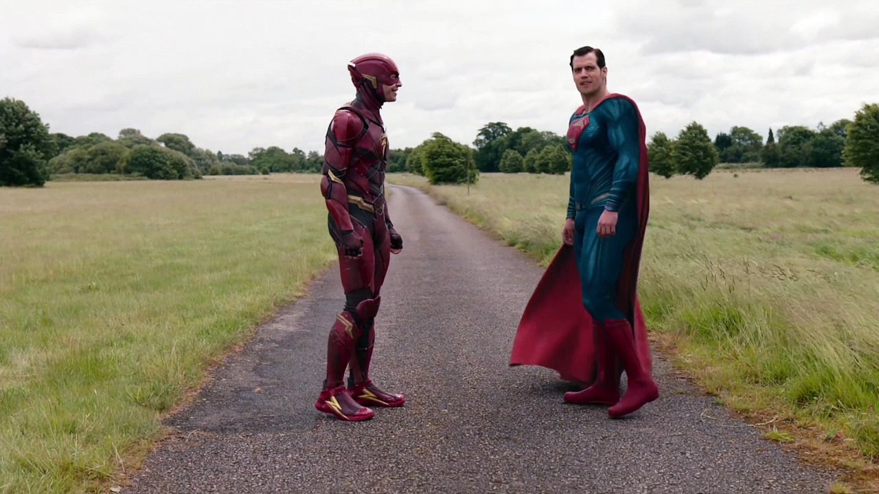 JUSTICE LEAGUE : SUPERMAN FLASH post credit scene