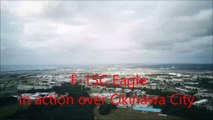 F15 over Okinawa City ,caught with DJI Mavic at 200 meters
