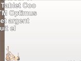 Clavier Bluetooth ViewSonic G Tablet Cooper Cases TM Optimus en blanc et argent Produit