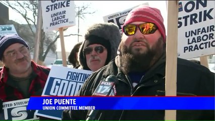 'We Need to Feed Our Families': Steelworkers Protest for Fair Contracts