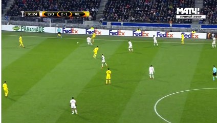 Memphis Depay Goal HD - Lyon 3-1 Villarreal 15.02.2018