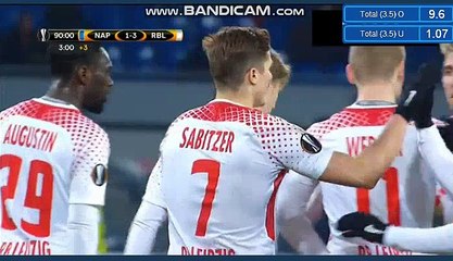 Timo Werner Goal - Nnapoli 1-3 Leipzig