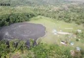 Drone Footage Captures Aftermath of Devil's Wood Yard Eruption in Caribbean