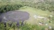 Drone Footage Captures Aftermath of Devil's Wood Yard Eruption in Caribbean