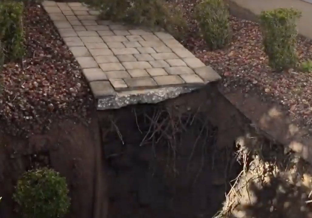 Sinkholes Threaten Homes in Marion's The Villages Neighborhood