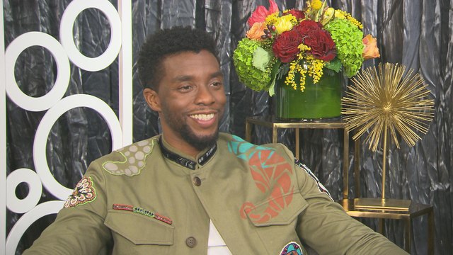 Chadwick Boseman: It's Not Hard to Love Lupita Nyong'o