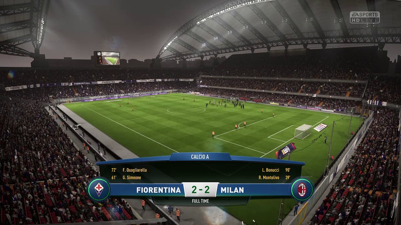 FIFA 18 2-2 Milan