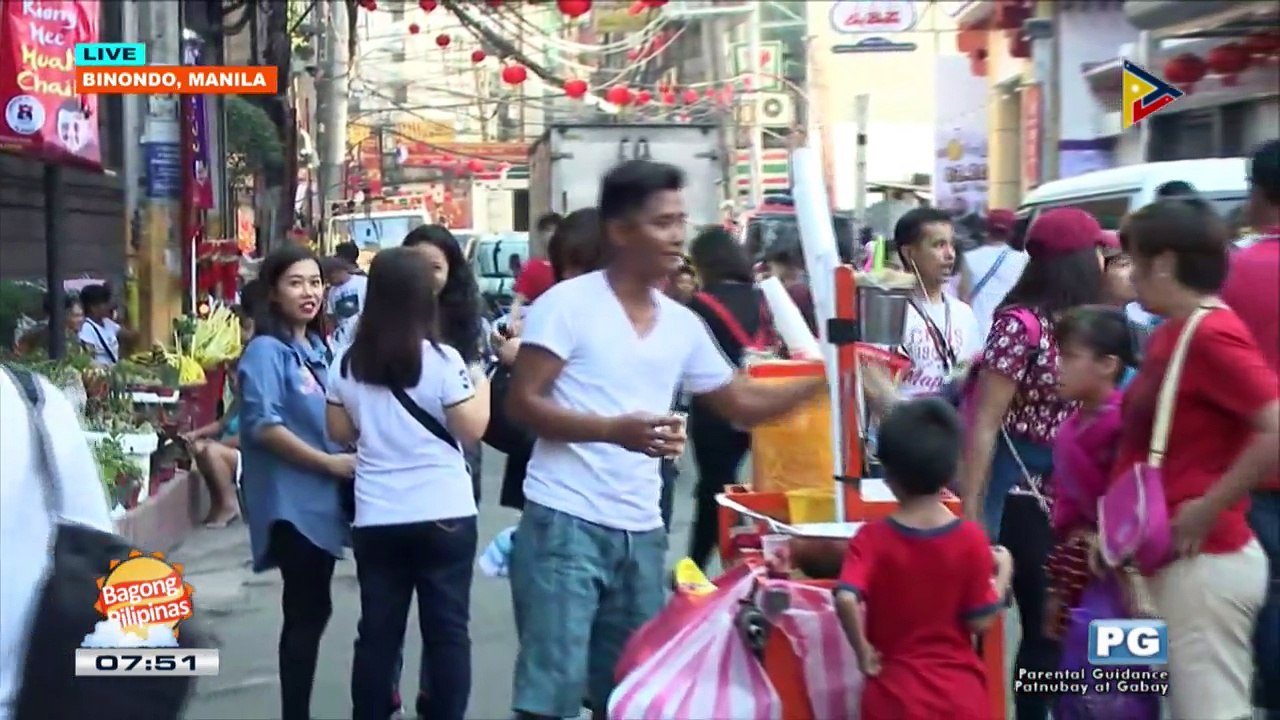 Happenings sa Chinese New Year celebration sa Binondo