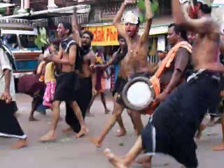 Hindu Pilgrimage Dancing in Kerala