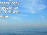 Galaxys Bedding CalKing Size  Sheets Pocket  15 Deep  Egyptian Quality 500 TC Sheet
