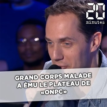 Grand corps malade a ému le plateau de «ONPC» avec une chanson live