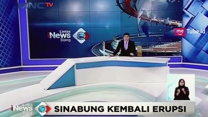 Gunung Sinabung Kembali Muntahkan Awan Panas Setinggi 5 Kilometer