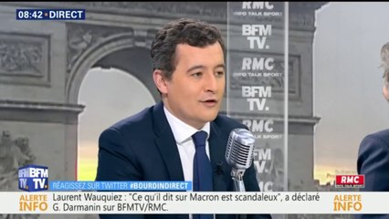 Gérald Darmanin: “J’ai l’impression que Laurent Wauquiez est tombé du côté obscur de la Force”
