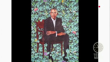 Michelle et Barack Obama ont leur portrait officiel